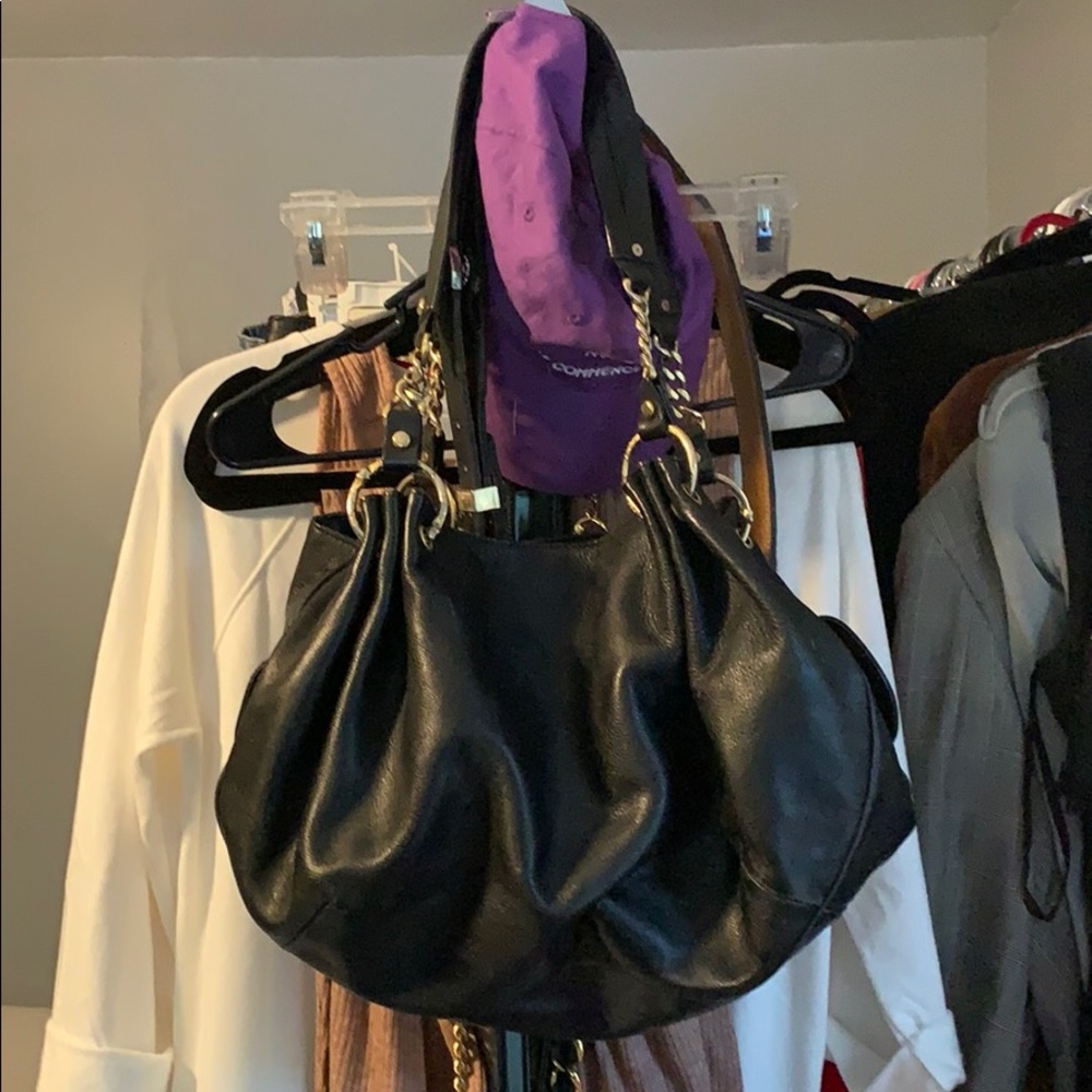Juicy couture leather hobo bag